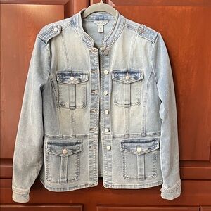Heart of Pine Blue Denim Jacket M
